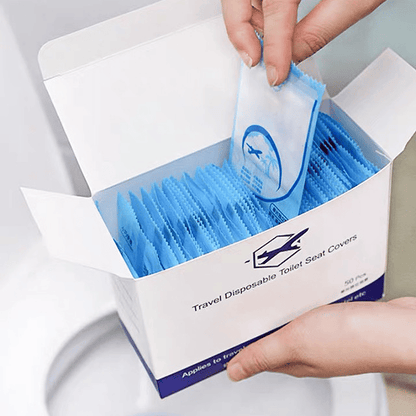 👋Copriwater in plastica usa e getta: niente più preoccupazioni per i servizi igienici pubblici