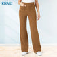 Pantaloni casual comodi ed elasticizzati da donna