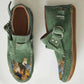 Scarpe casual da donna con stampa gatto