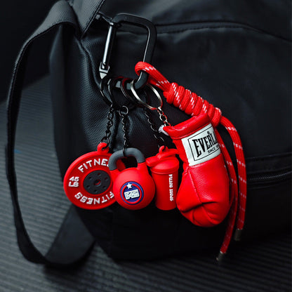 Cute Mini Gym-Accessory Keychain