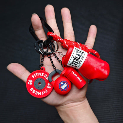 Cute Mini Gym-Accessory Keychain