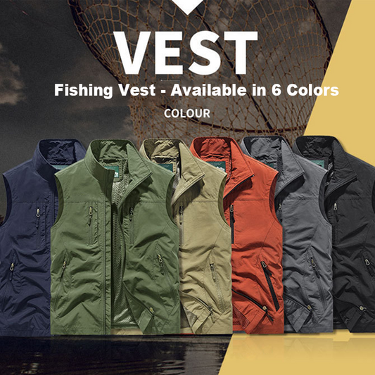 🧥👕Gilet oversize senza maniche da uomo con tasche