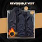 🧥👕Gilet oversize senza maniche da uomo con tasche
