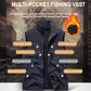🧥👕Gilet oversize senza maniche da uomo con tasche