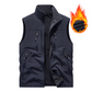 🧥👕Gilet oversize senza maniche da uomo con tasche
