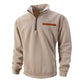 Top eleganti a maniche lunghe con mezza zip da uomo