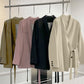 Women's Formal Office 2-Piece Set: Tie-Front Blazer & Wide Leg Pants