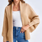 Women's Elegant Open Front Cardigan