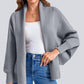 Women's Elegant Open Front Cardigan