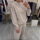 Speciale limitato nel tempo⏰Maglie a girocollo di moda da donna ＆ Pantaloni 2 pezzi