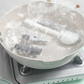 Spazzola di pulizia in silicone a manico lungo staccabile