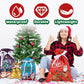 🔥 Compra 2 e prendi 1 gratis🎅🎁Borsa regalo di Natale con coulisse